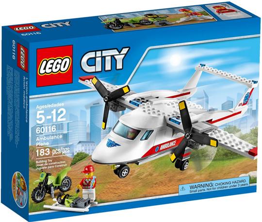 Ambulance Plane #60116 LEGO City