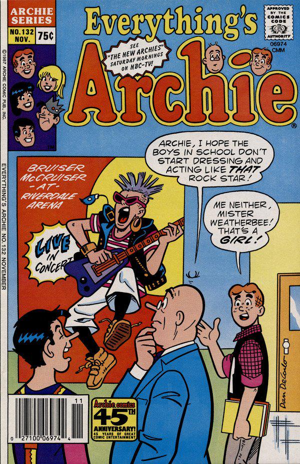Everything's Archie #132 (1987) Comic Books Everything's Archie