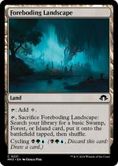 Foreboding Landscape #221 Magic Modern Horizons 3 Prices