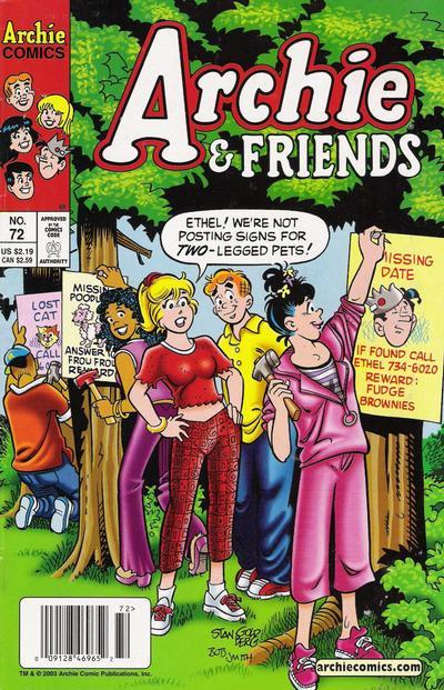 Archie & Friends #72 (2003) Comic Books Archie & Friends