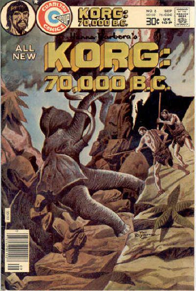 Korg: 70,000 B.C. #8 (1976) Comic Books Korg: 70,000 B.C