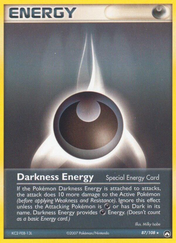 Darkness Energy #87 Pokemon Power Keepers