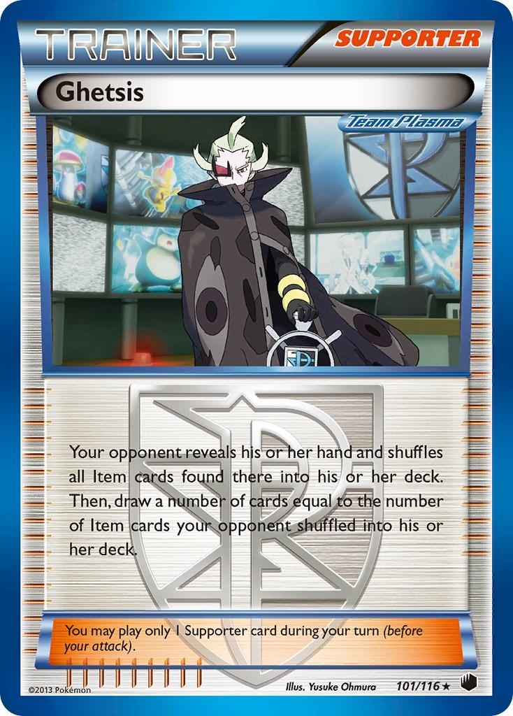 Ghetsis #101 Pokemon Plasma Freeze