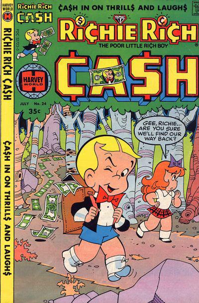 Richie Rich Cash #24 (1978) Comic Books Richie Rich Cash