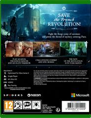 Cover (Back) | Steel Rising PAL Xbox Series X