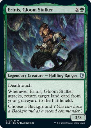 Erinis, Gloom Stalker #230 Magic Commander Legends: Battle for Baldur's Gate