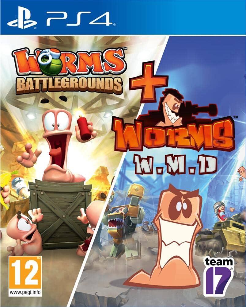 Worms Battleground + Worms W.M.D PAL Playstation 4