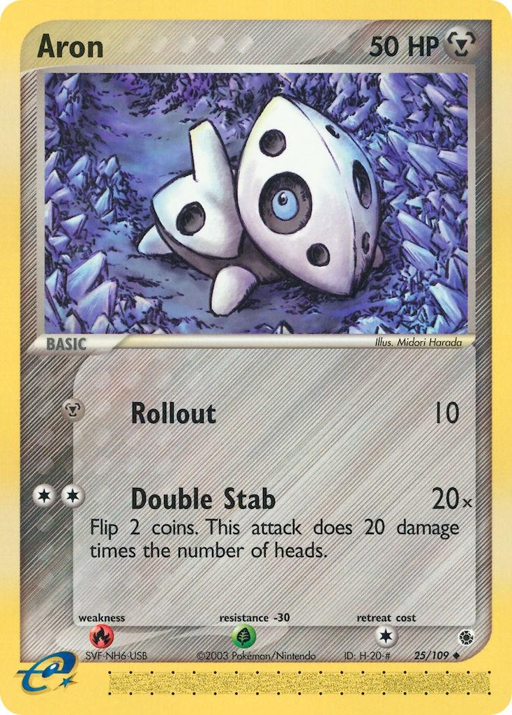 Aron #25 Pokemon Ruby & Sapphire