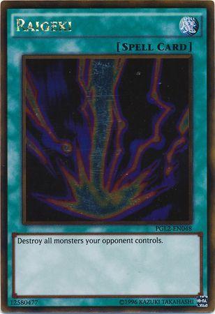Raigeki PGL2-EN048 YuGiOh Premium Gold: Return of the Bling