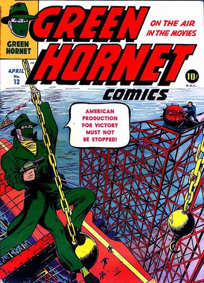 Green Hornet Comics #12 (1943) Comic Books Green Hornet Comics
