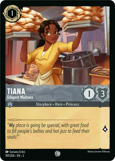 Tiana - Diligent Waitress #197 Cover Art