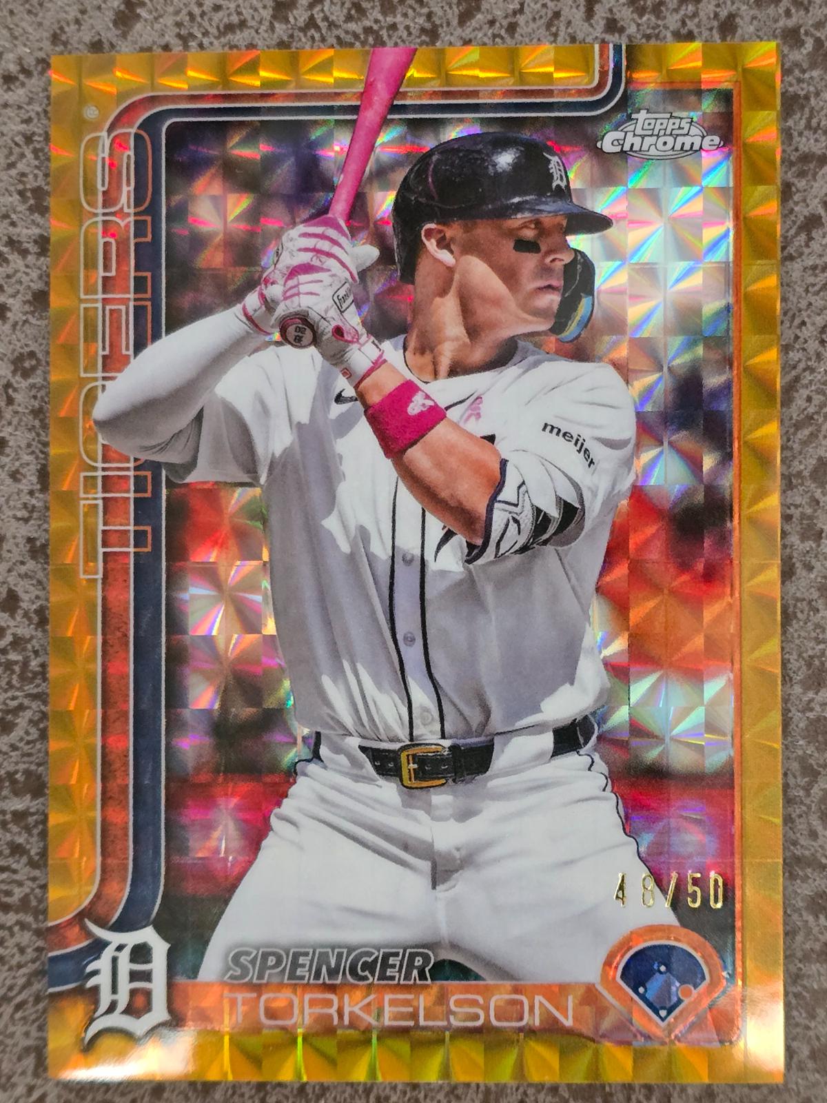 Spencer Torkelson [Gold Geometric Refractor] #USC27