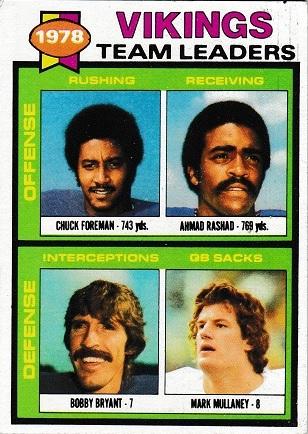 Minnesota Vikings #432 1979 Topps Football