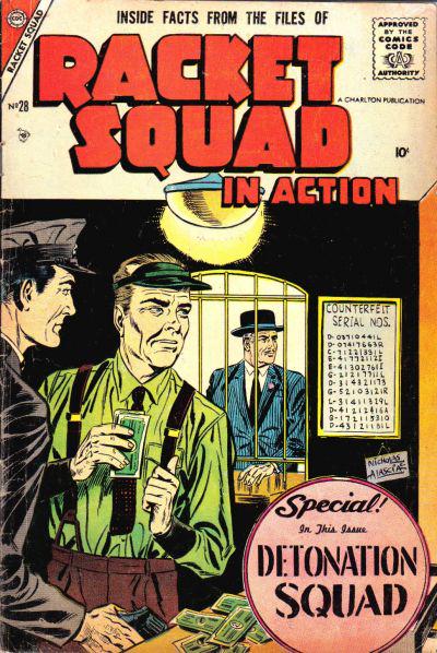 Racket Squad in Action #28 (1958) Comic Books Racket Squad in Action