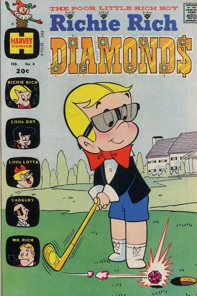 Richie Rich Diamonds #4 (1973) Comic Books Richie Rich Diamonds