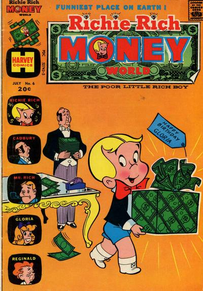 Richie Rich Money World #6 (1973) Comic Books Richie Rich Money World