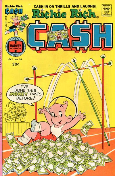 Richie Rich Cash #14 (1976) Comic Books Richie Rich Cash