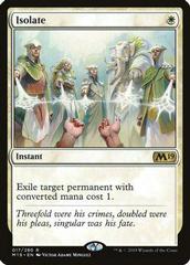 Isolate [Foil] Magic Core Set 2019 Prices