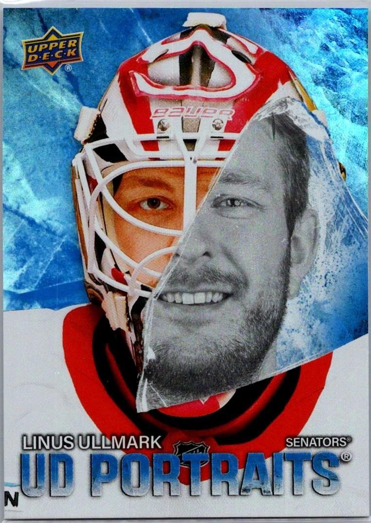 2025 Upper Deck UD Portraits Linus Ullmark #P-23 card