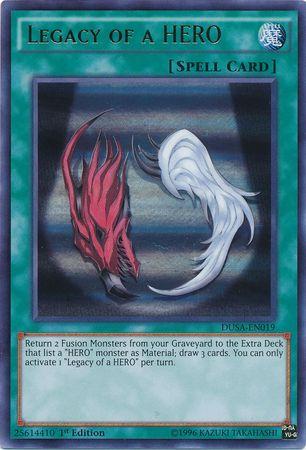 Legacy of a HERO DUSA-EN019 YuGiOh Duelist Saga