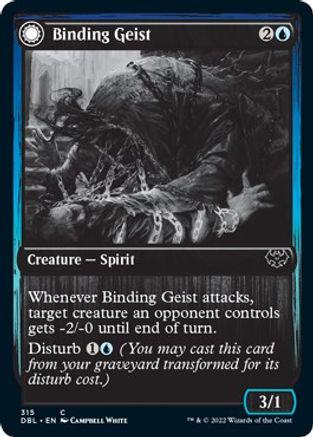 Binding Geist Magic Innistrad: Double Feature