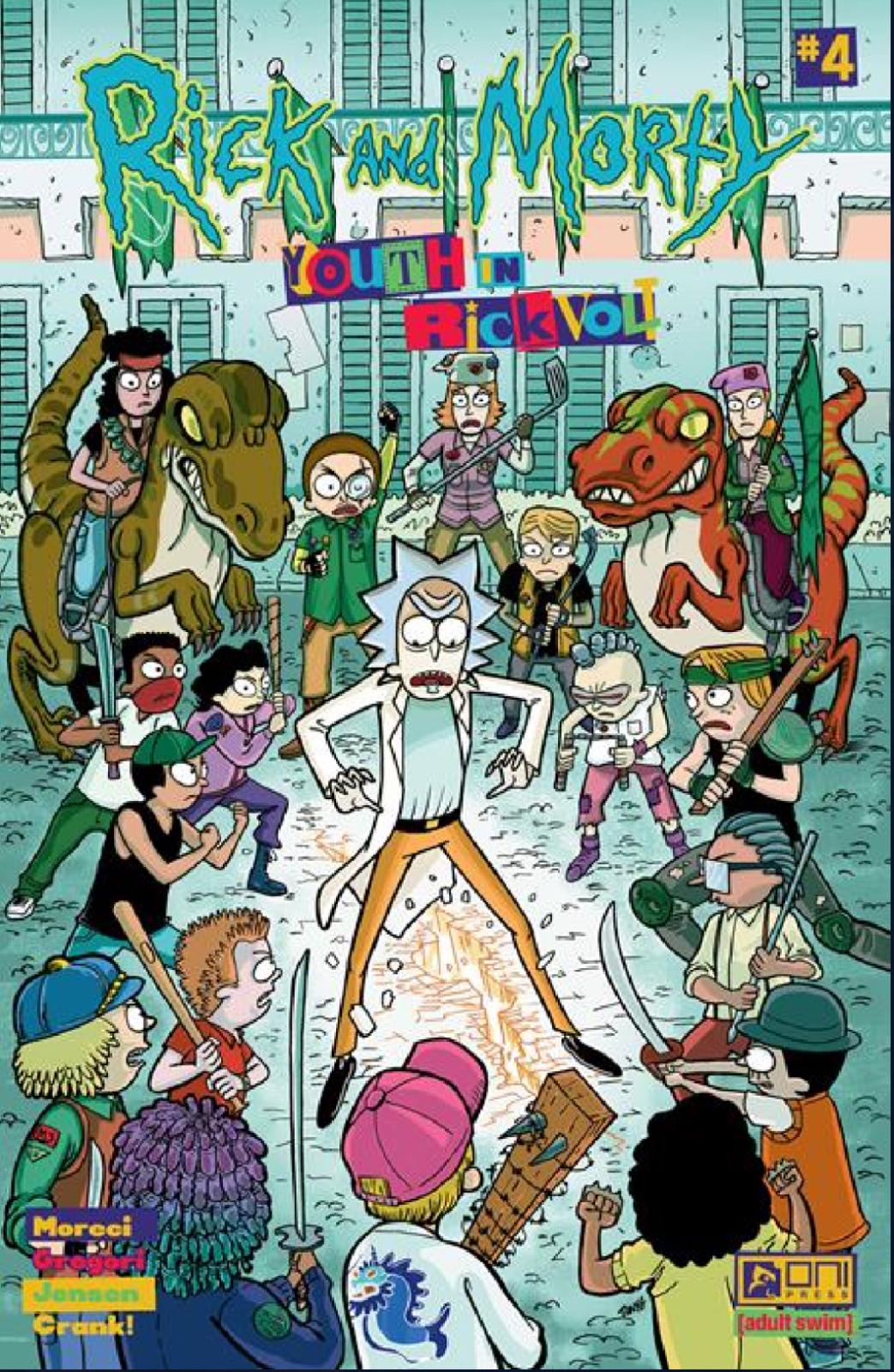 Rick And Morty: Youth In Rickvolt #4 (2024) Comic Books Rick And Morty: Youth In Rickvolt