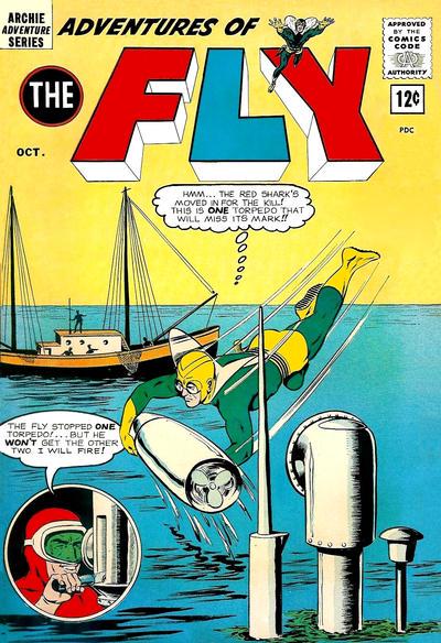 Adventures of the Fly #28 (1963) Comic Books Adventures of the Fly
