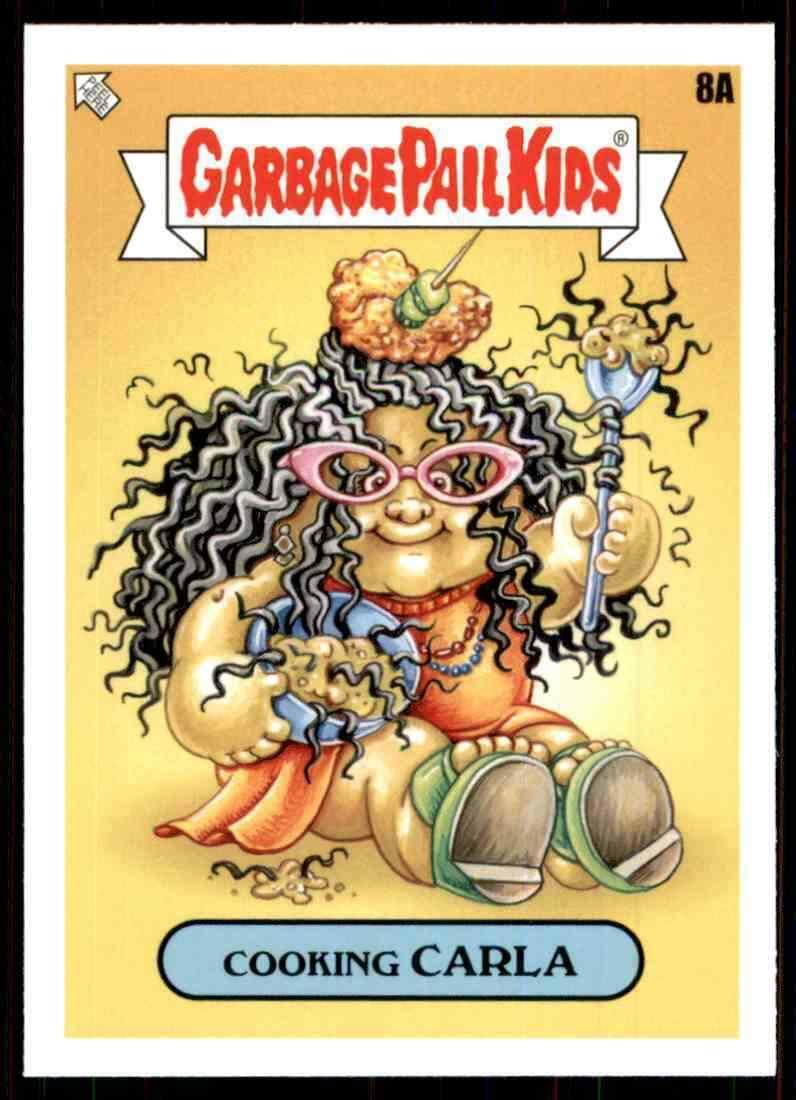 Cooking CARLA #8a Garbage Pail Kids Food Fight
