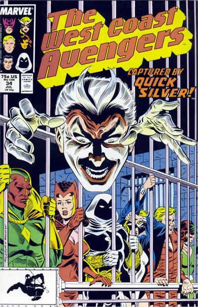 West Coast Avengers #34 (1988) Comic Books West Coast Avengers