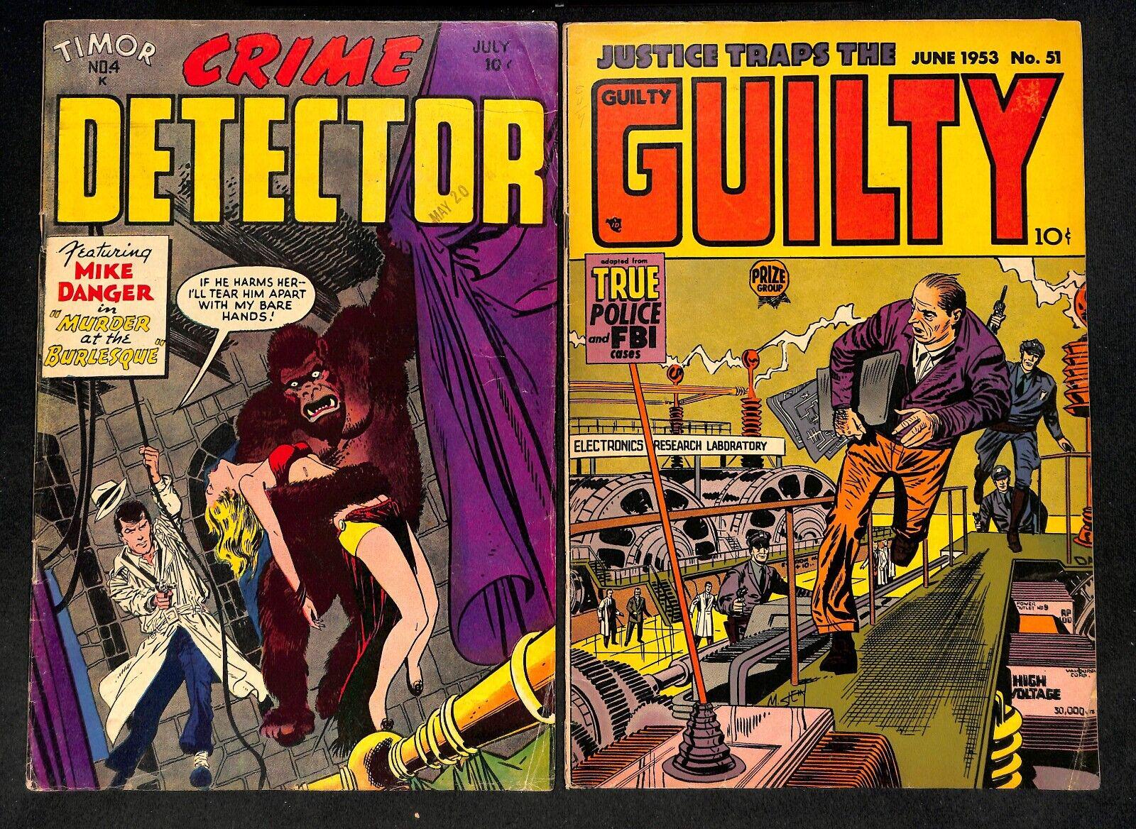 Justice Traps the Guilty #58 (1954) Comic Books Justice Traps the Guilty