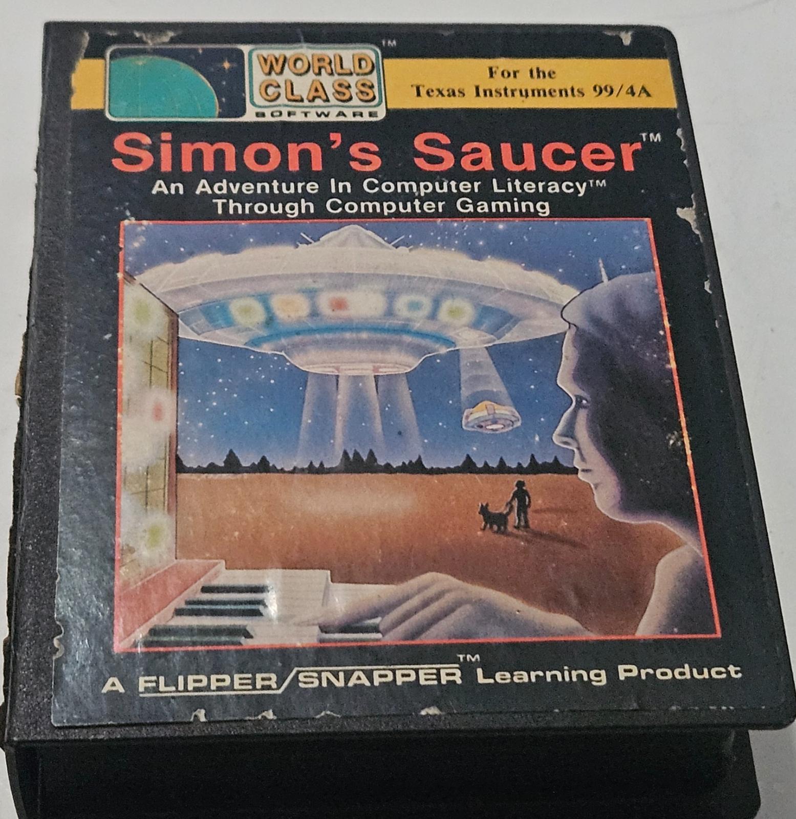 Simon's Saucer TI-99