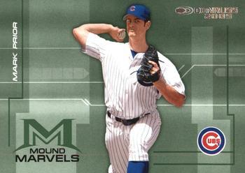 Mark Prior #MM-10 Baseball Cards 2005 Donruss Mound Marvels