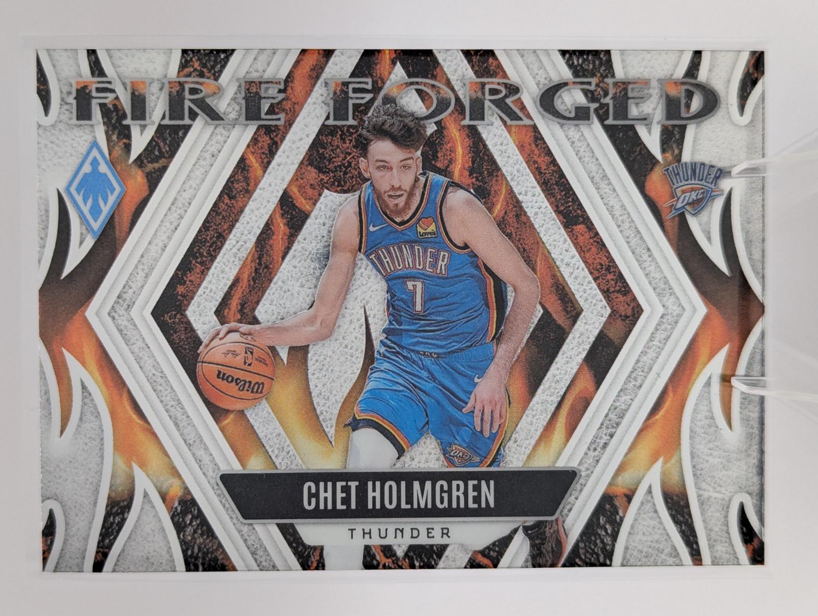 Chet Holmgren #3 Basketball Cards 2023 Panini Phoenix Fire Forged