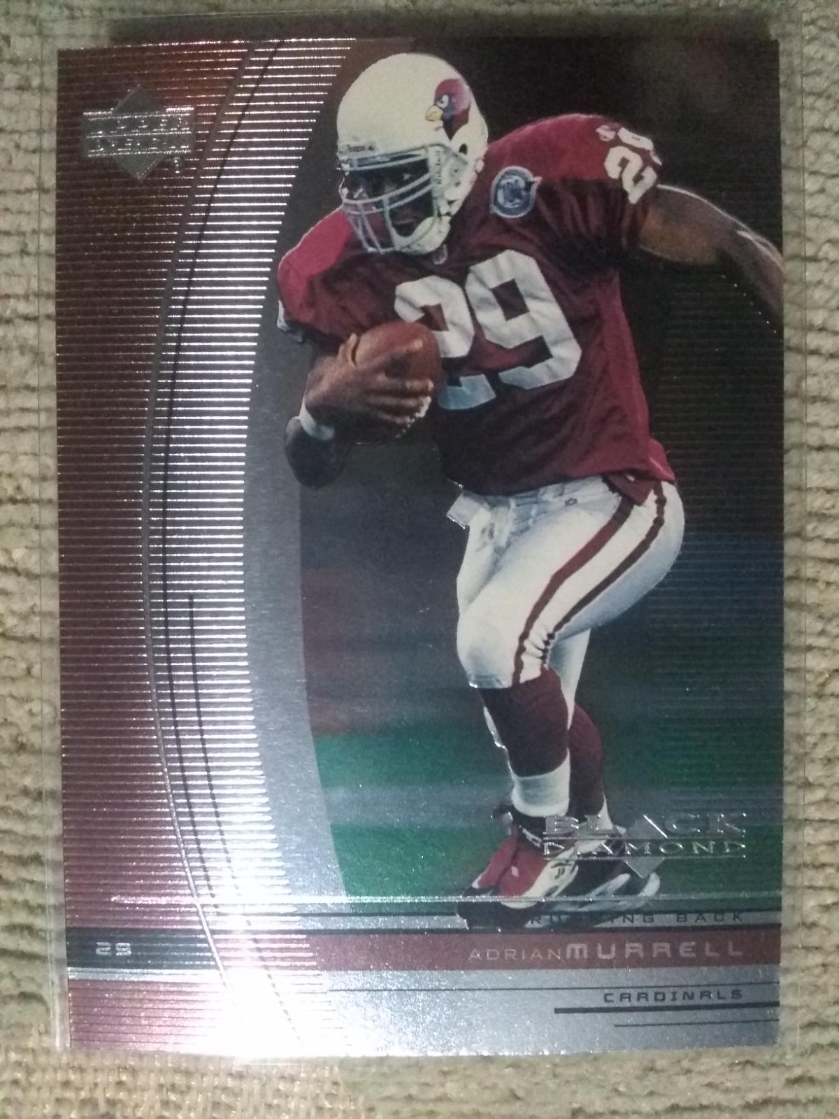 Adrian Murrell #1 Football Cards 1999 Upper Deck Black Diamond