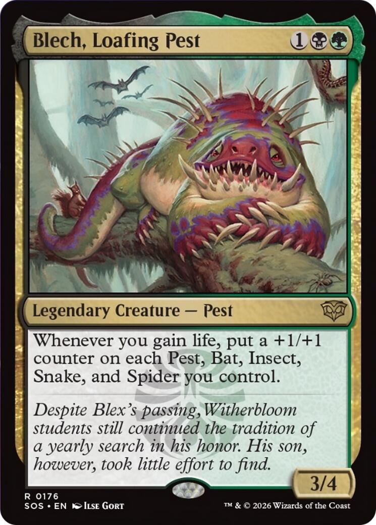 Blech, Loafing Pest [Foil] #176