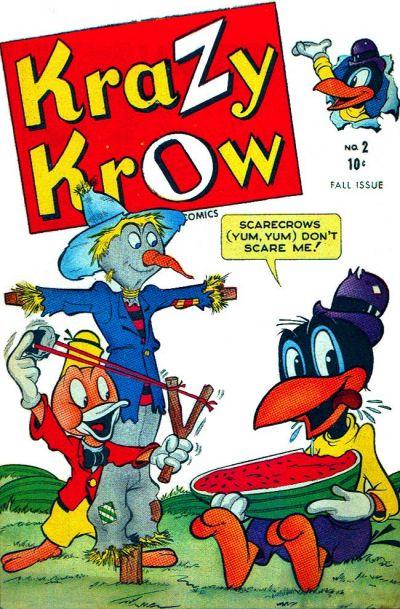 Krazy Krow #2 (1945) Comic Books Krazy Krow