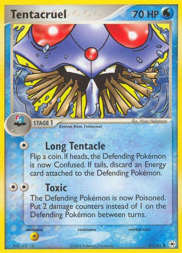 Tentacruel #51 Pokemon Hidden Legends