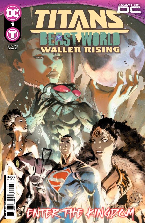 Titans: Beast World - Waller Rising #1 (2023) Comic Books Titans: Beast World - Waller Rising