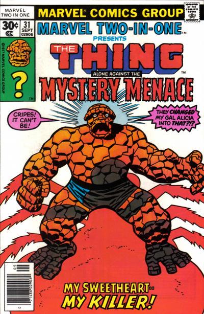 Marvel Two-in-One #31 (1977) Comic Books Marvel Two-In-One