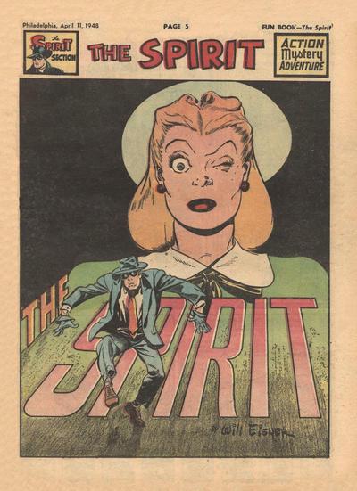 Spirit #4/11/1948 (1948) Comic Books Spirit