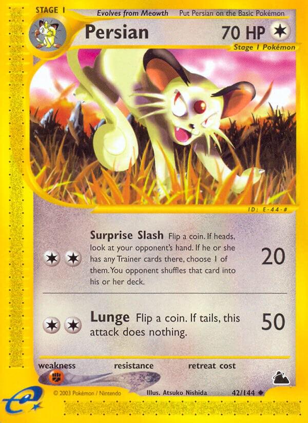 Persian #42 Pokemon Skyridge