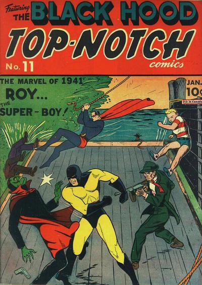 Top Notch Comics #11 (1941) Comic Books Top Notch Comics