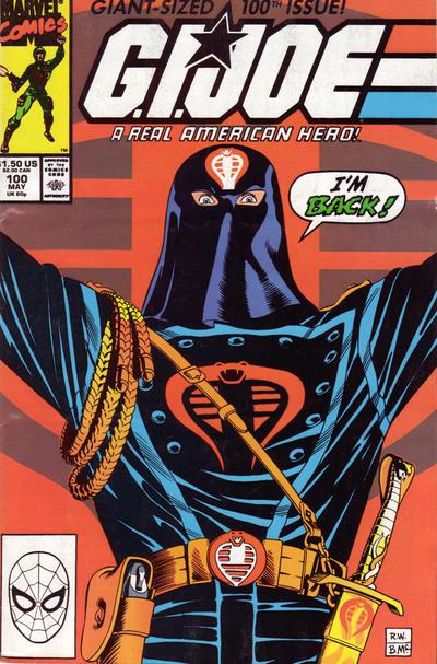 G.I. Joe, A Real American Hero #100 (1990) Comic Books G.I. Joe: A Real American Hero