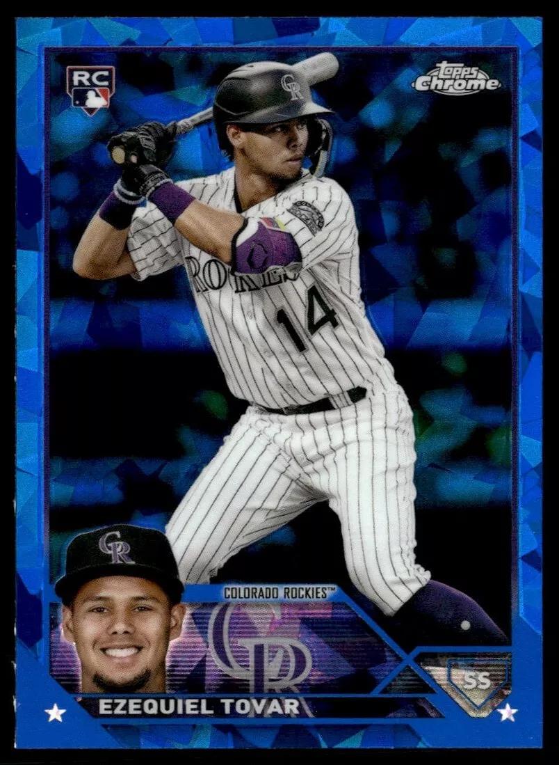 Ezequiel Tovar #651 Baseball Cards 2023 Topps Chrome Sapphire