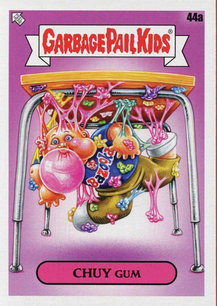 CHUY Gum #44a Garbage Pail Kids Late To School