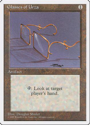 Glasses of Urza Magic 4th Edition