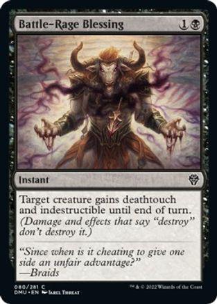 Battle-Rage Blessing #80 Magic Dominaria United