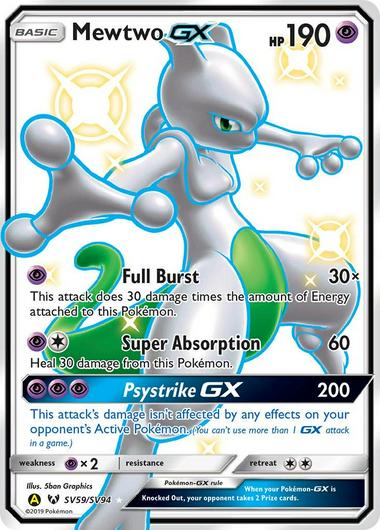 Mewtwo GX #SV59 Cover Art