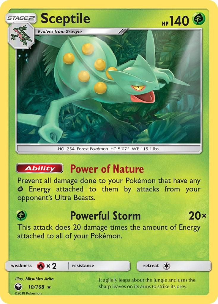 Sceptile #10 Pokemon Celestial Storm