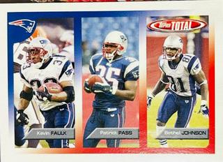 Kevin Faulk, Patrick Pass, Bethel Johnson